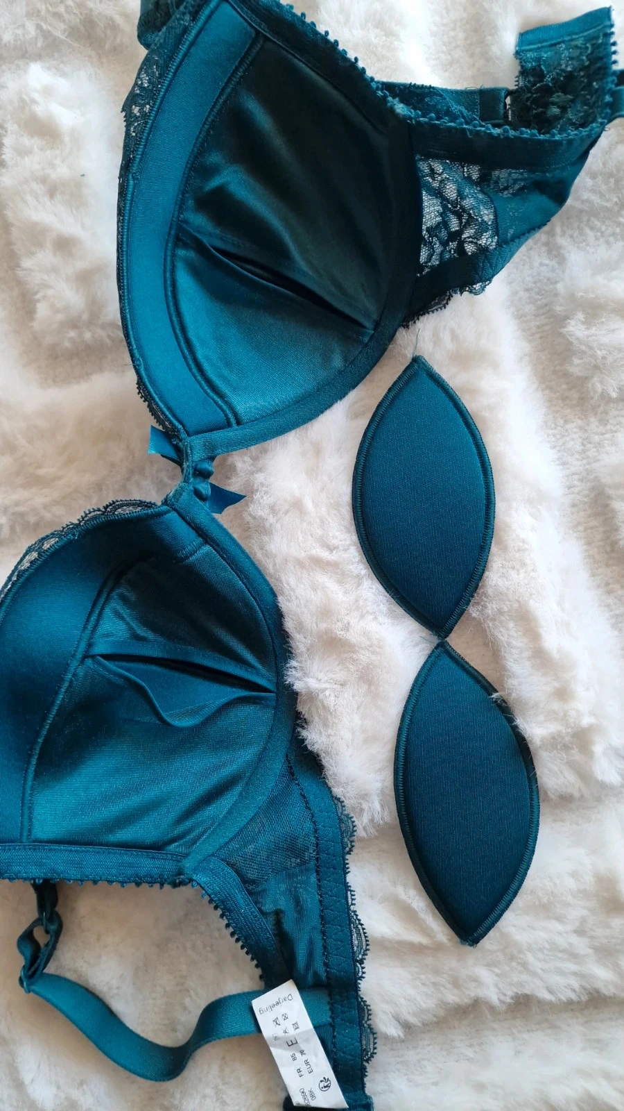 Bra Darjeeling 85E (70E) emerald green – Like new condition – photo 10